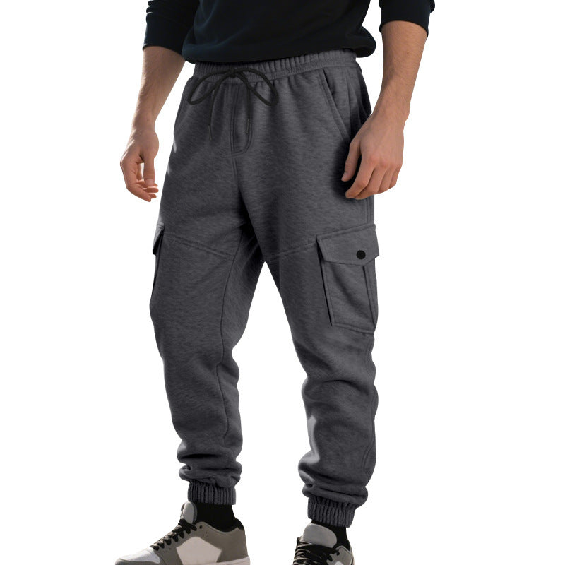 Herr Sportig Cargo-Joggingbyxor med elastisk midja Mirla-Eva Jonsson