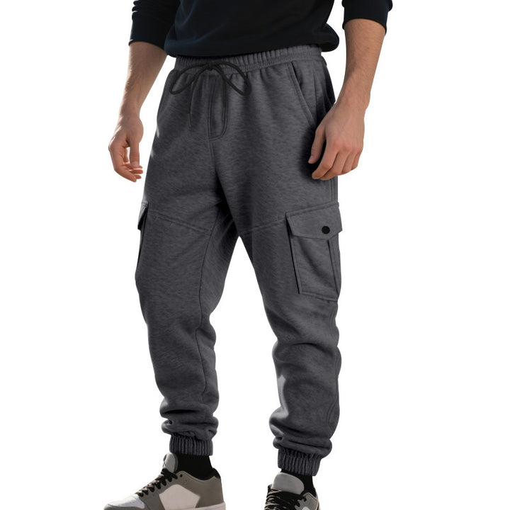 Herr Sportig Cargo-Joggingbyxor med elastisk midja Mirla-Eva Jonsson