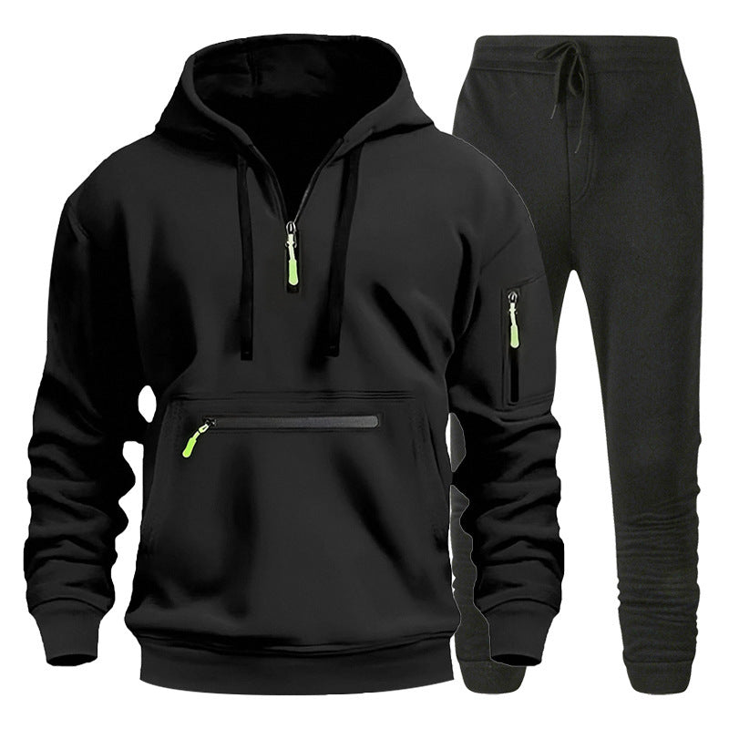 Herr Sportig Hoodie med Joggingbyxor Mirla-Eva Jonsson