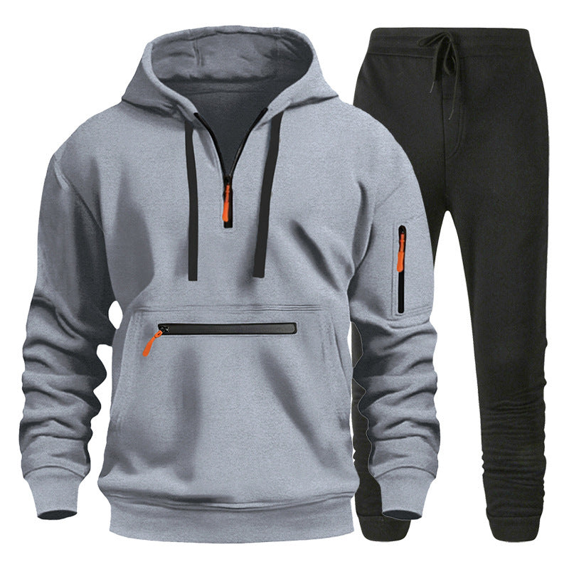 Herr Sportig Hoodie med Joggingbyxor Mirla-Eva Jonsson