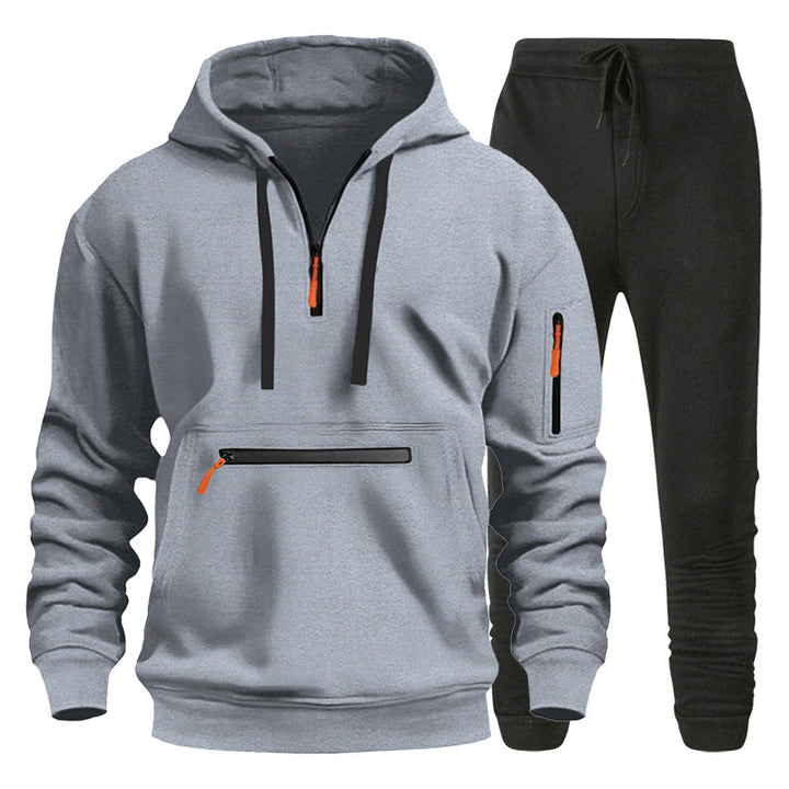 Herr Sportig Hoodie med Joggingbyxor Mirla-Eva Jonsson