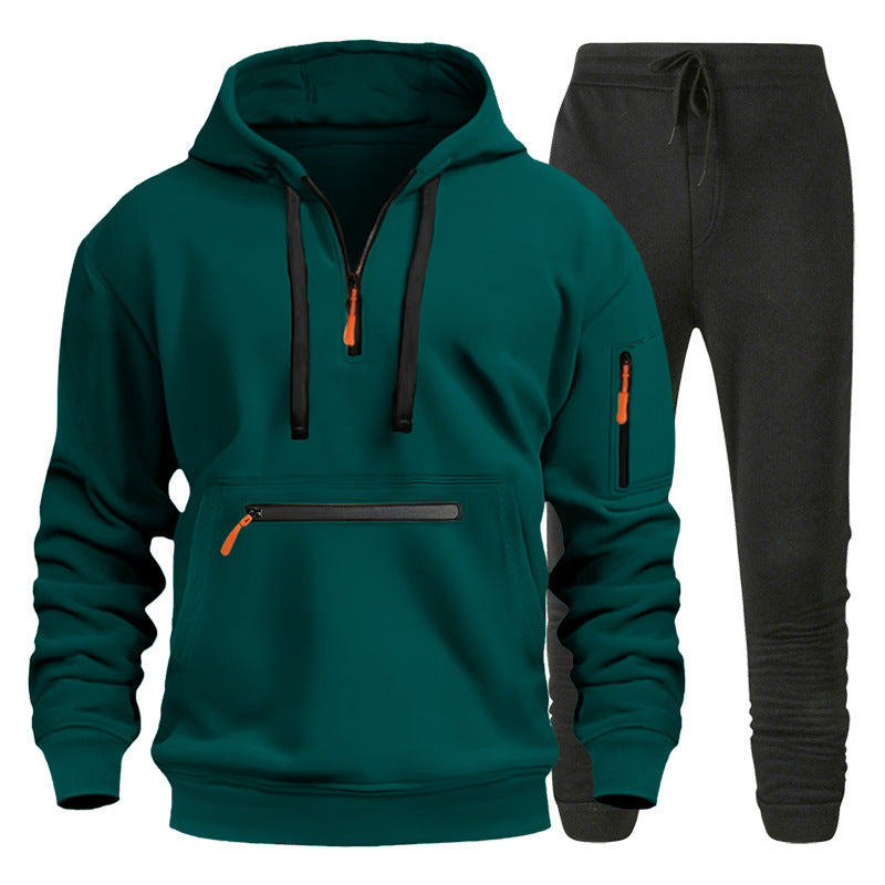 Herr Sportig Hoodie med Joggingbyxor Mirla-Eva Jonsson