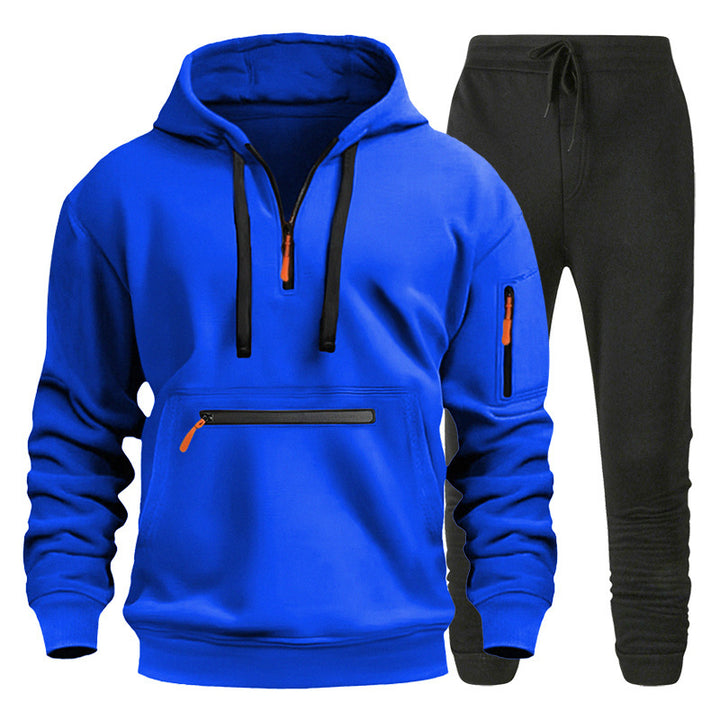 Herr Sportig Hoodie med Joggingbyxor Mirla-Eva Jonsson