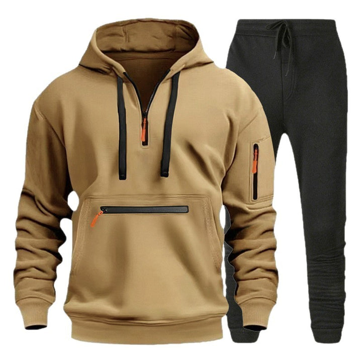 Herr Sportig Hoodie med Joggingbyxor Mirla-Eva Jonsson