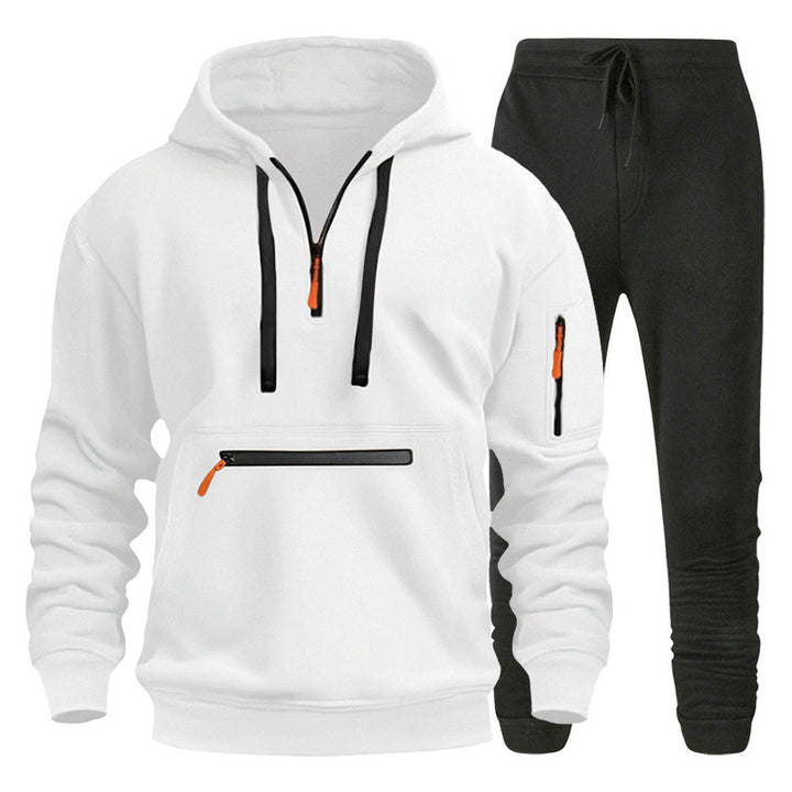 Herr Sportig Hoodie med Joggingbyxor Mirla-Eva Jonsson
