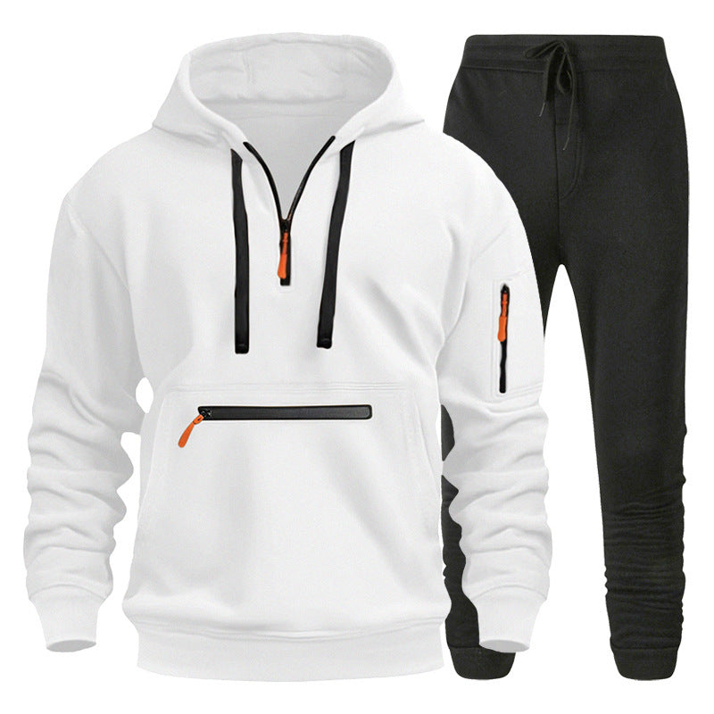 Herr Sportig Hoodie med Joggingbyxor Mirla-Eva Jonsson