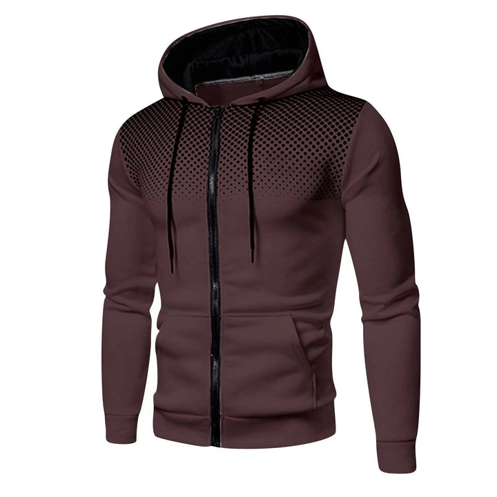 Herr Sportig Hoodie med andningsbart mesh-inlägg Mirla-Eva Jonsson