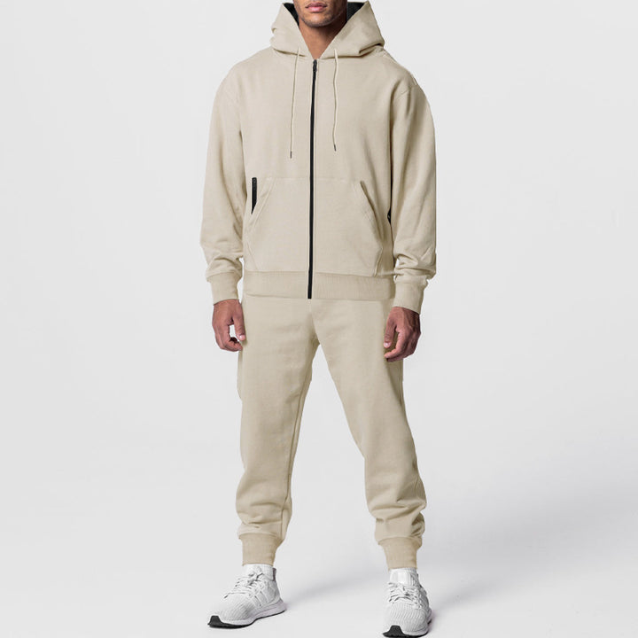 Herr Sportig Hoodie- och Joggingbyxa-Set Eva Jonsson-Eva Jonsson