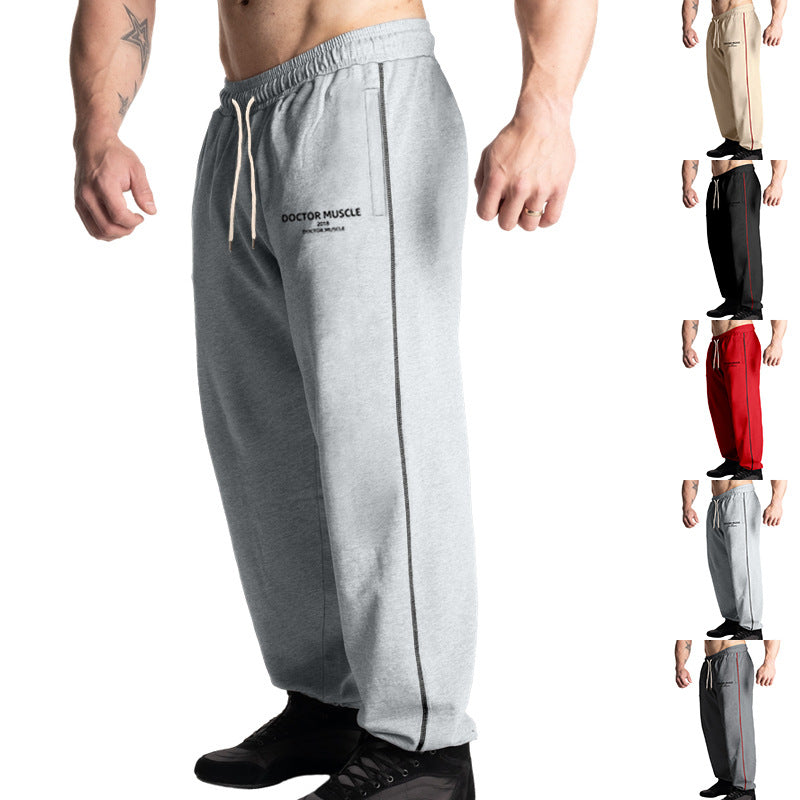 Herr Sportig Joggingbyxa med elastisk midja och praktiskt integrerade fickor Mirla-Eva Jonsson