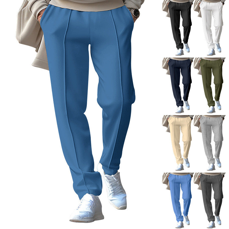 Herr Sportig Joggingbyxa med elastisk midja och stilig design Mirla-Eva Jonsson
