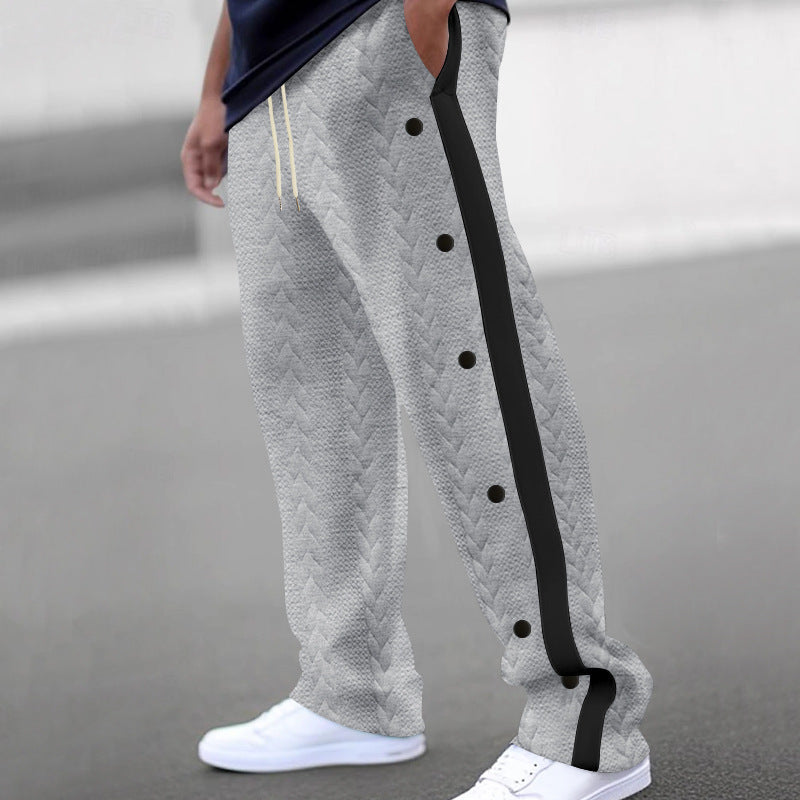 Herr Sportig Joggingbyxa med innovativ knappdesign Mirla-Eva Jonsson