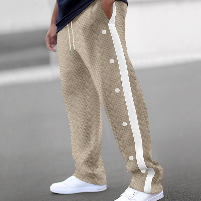 Herr Sportig Joggingbyxa med innovativ knappdesign Mirla-Eva Jonsson