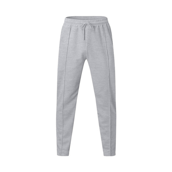 Herr Sportig Joggingbyxor med elastisk midja och dekorativa sid sömmar Mirla-Eva Jonsson