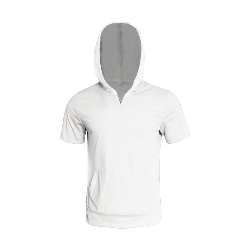 Herr Sportig Kortärmad Hoodie Mirla-Eva Jonsson