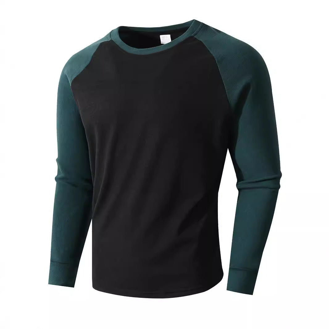 Herr Sportig Långärmad T-shirt med Raglanärmar Mirla-Eva Jonsson