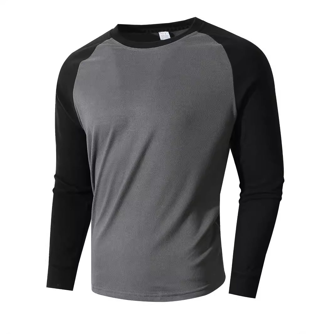 Herr Sportig Långärmad T-shirt med Raglanärmar Mirla-Eva Jonsson