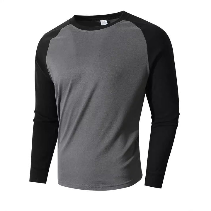 Herr Sportig Långärmad T-shirt med Raglanärmar Mirla-Eva Jonsson
