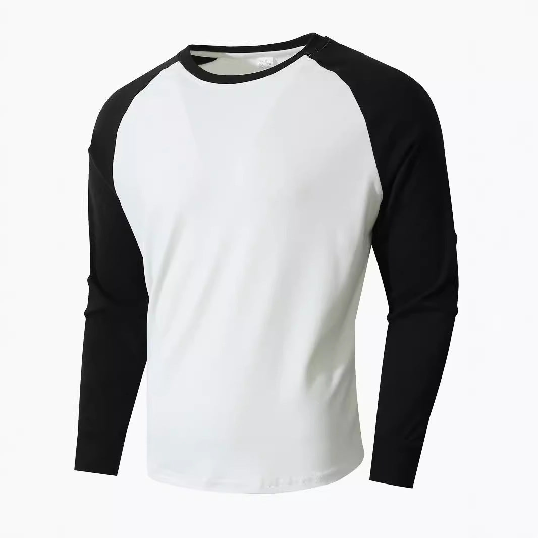 Herr Sportig Långärmad T-shirt med Raglanärmar Mirla-Eva Jonsson