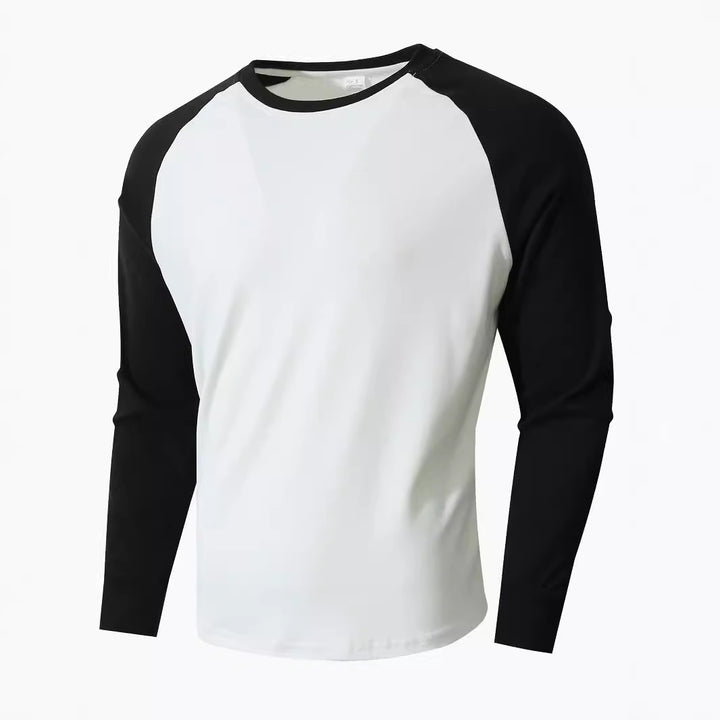 Herr Sportig Långärmad T-shirt med Raglanärmar Mirla-Eva Jonsson