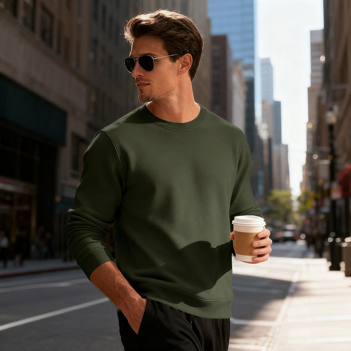 Herr Sportig Rundhalströja Eva Jonsson-Eva Jonsson