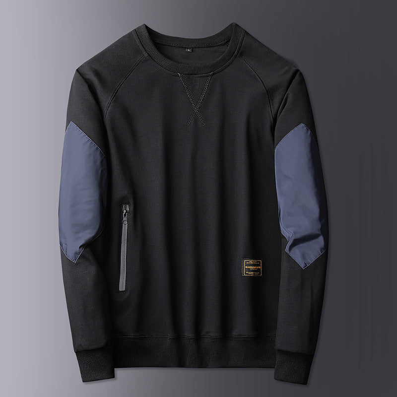 Herr Sportig Sweatshirt med kontrasterande ärmar Eva Jonsson-Eva Jonsson