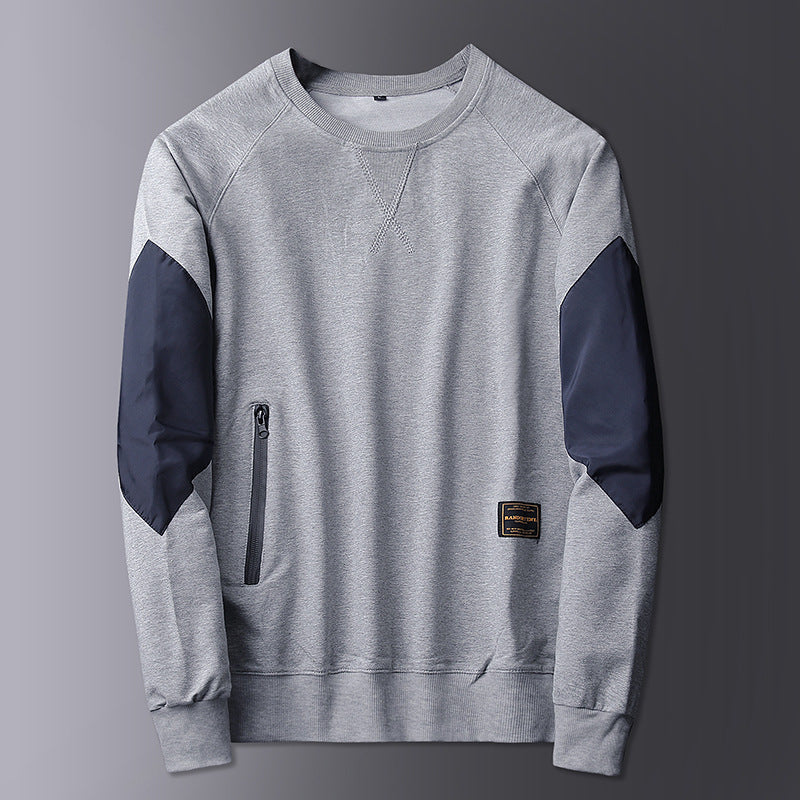 Herr Sportig Sweatshirt med kontrasterande ärmar Eva Jonsson-Eva Jonsson