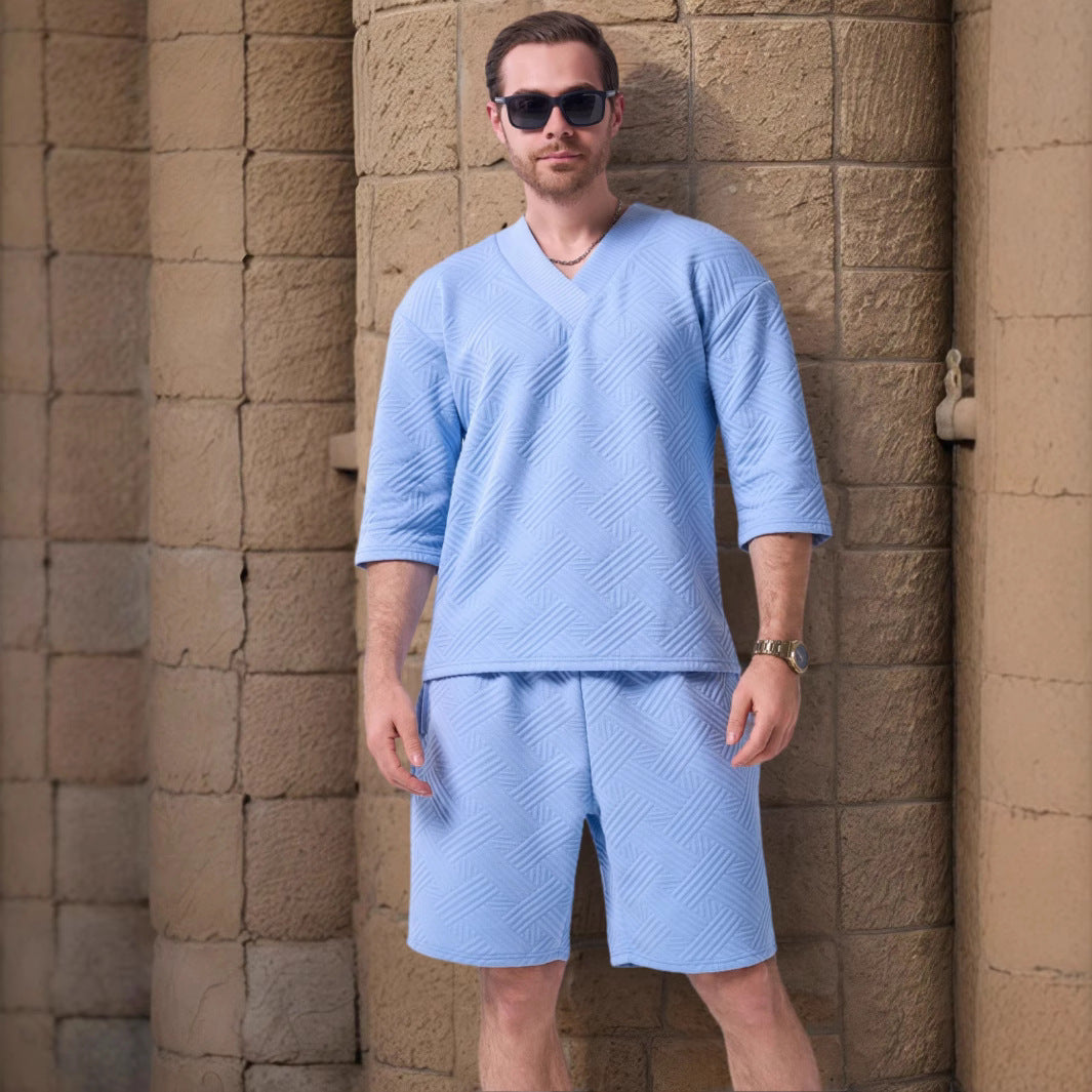 Herr Sportig Topp och Shorts Mirla-Eva Jonsson