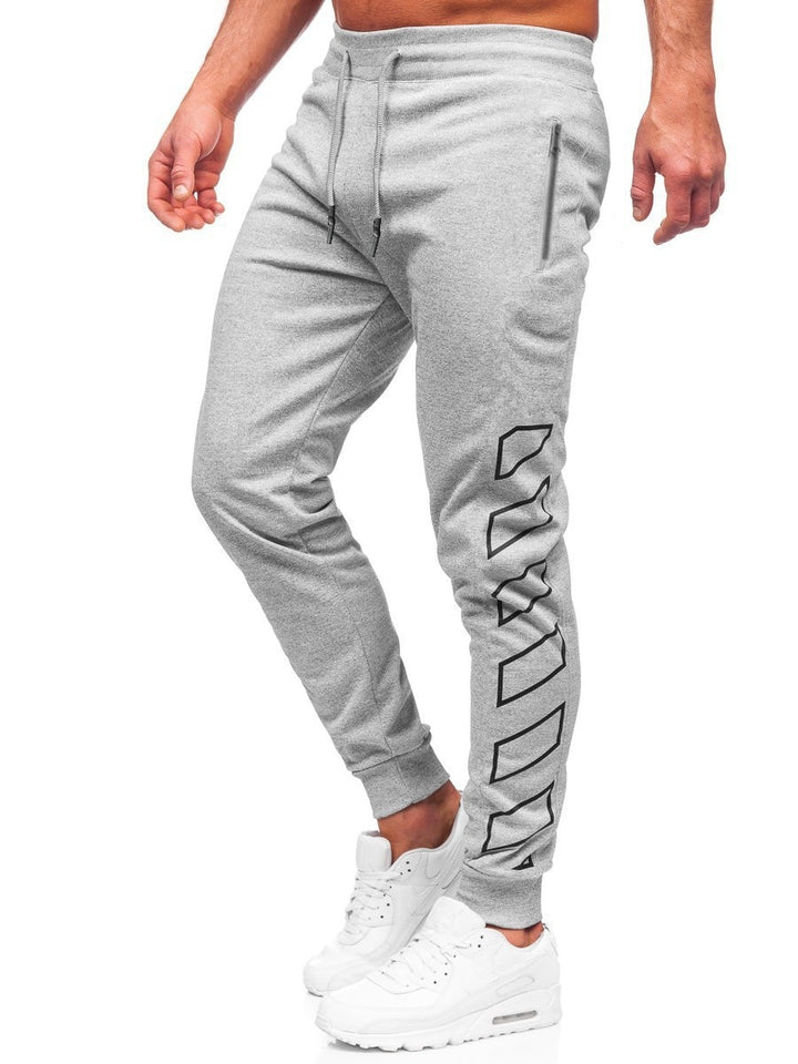Herr Sportig joggingbyxor med modern design och sidofickor Eva Jonsson-Eva Jonsson