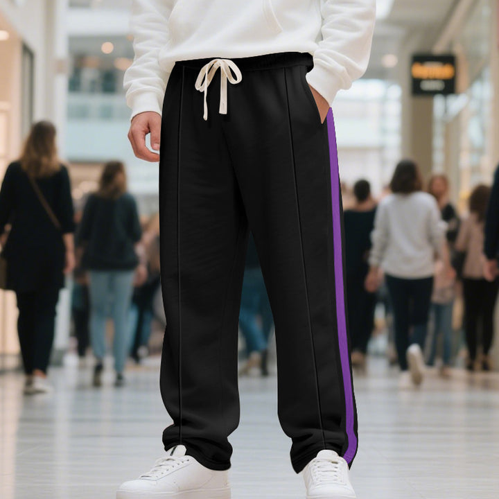 Herr Sportiga Sweatpants med sidoklisterband Mirla-Eva Jonsson