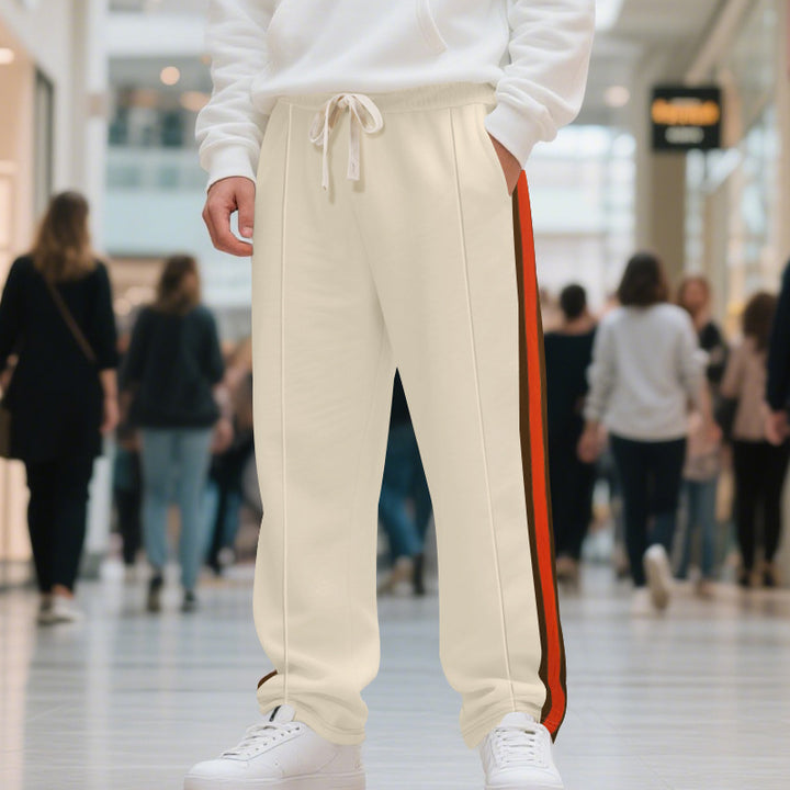 Herr Sportiga Sweatpants med sidoklisterband Mirla-Eva Jonsson