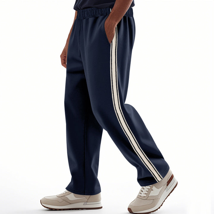 Herr Sportiga Sweatpants med sidostråk Eva Jonsson-Eva Jonsson