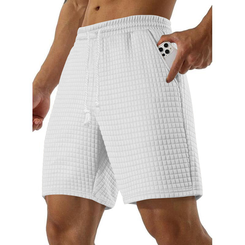Herr Sportiga fritidsshorts i andningsbart material med praktiska sidofickor Mirla-Eva Jonsson