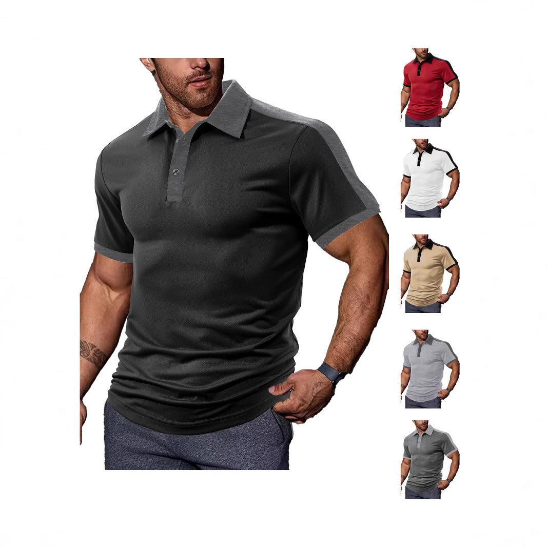 Herr Sportigt Polo-Shirt med andningsbar struktur Mirla-Eva Jonsson