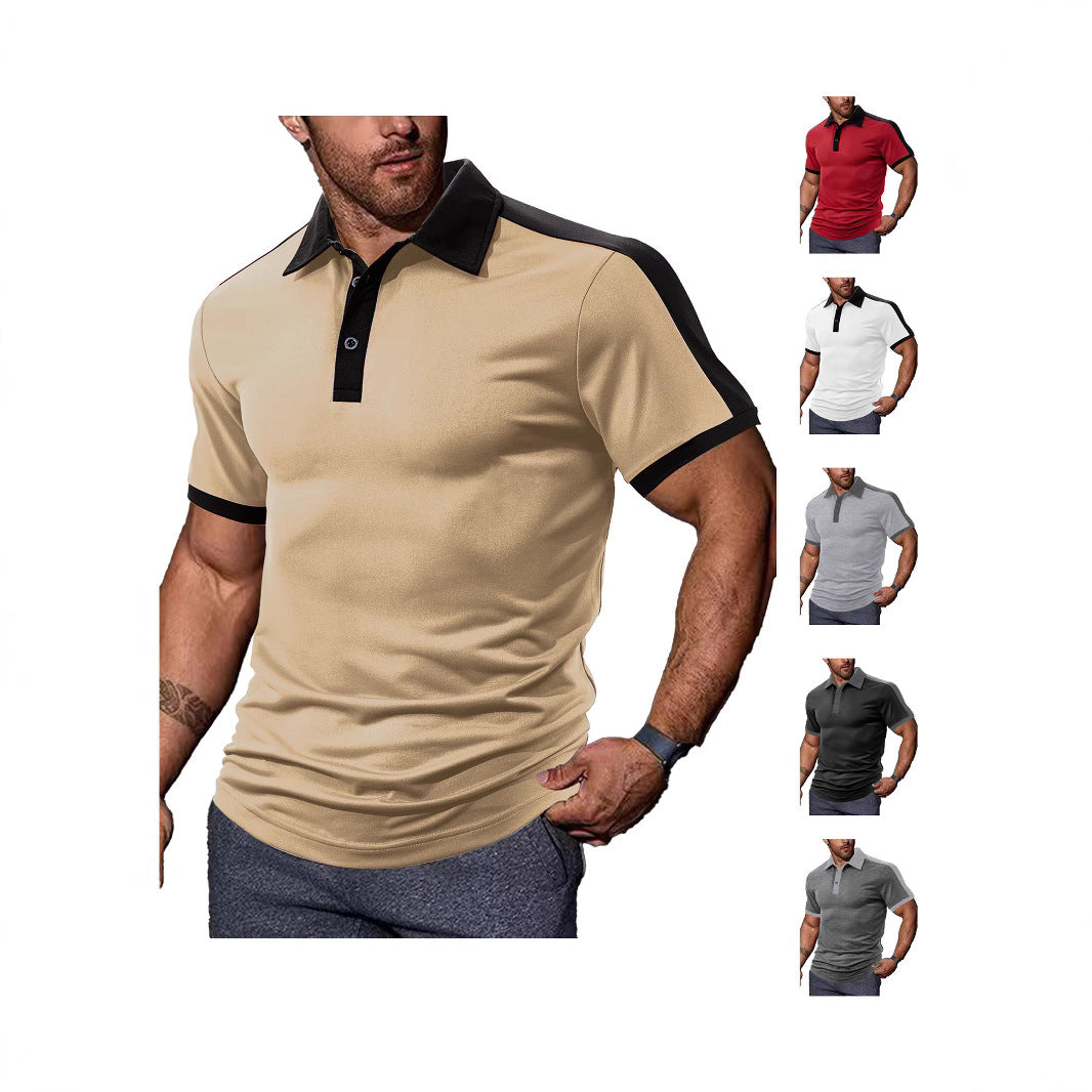 Herr Sportigt Polo-Shirt med andningsbar struktur Mirla-Eva Jonsson