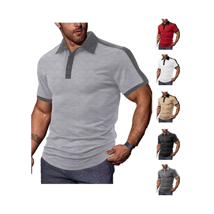Herr Sportigt Polo-Shirt med andningsbar struktur Mirla-Eva Jonsson