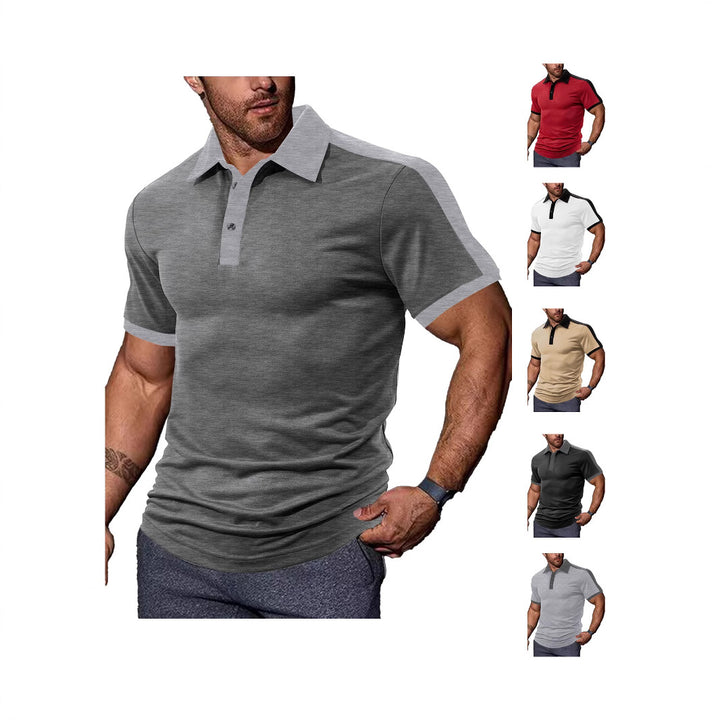 Herr Sportigt Polo-Shirt med andningsbar struktur Mirla-Eva Jonsson