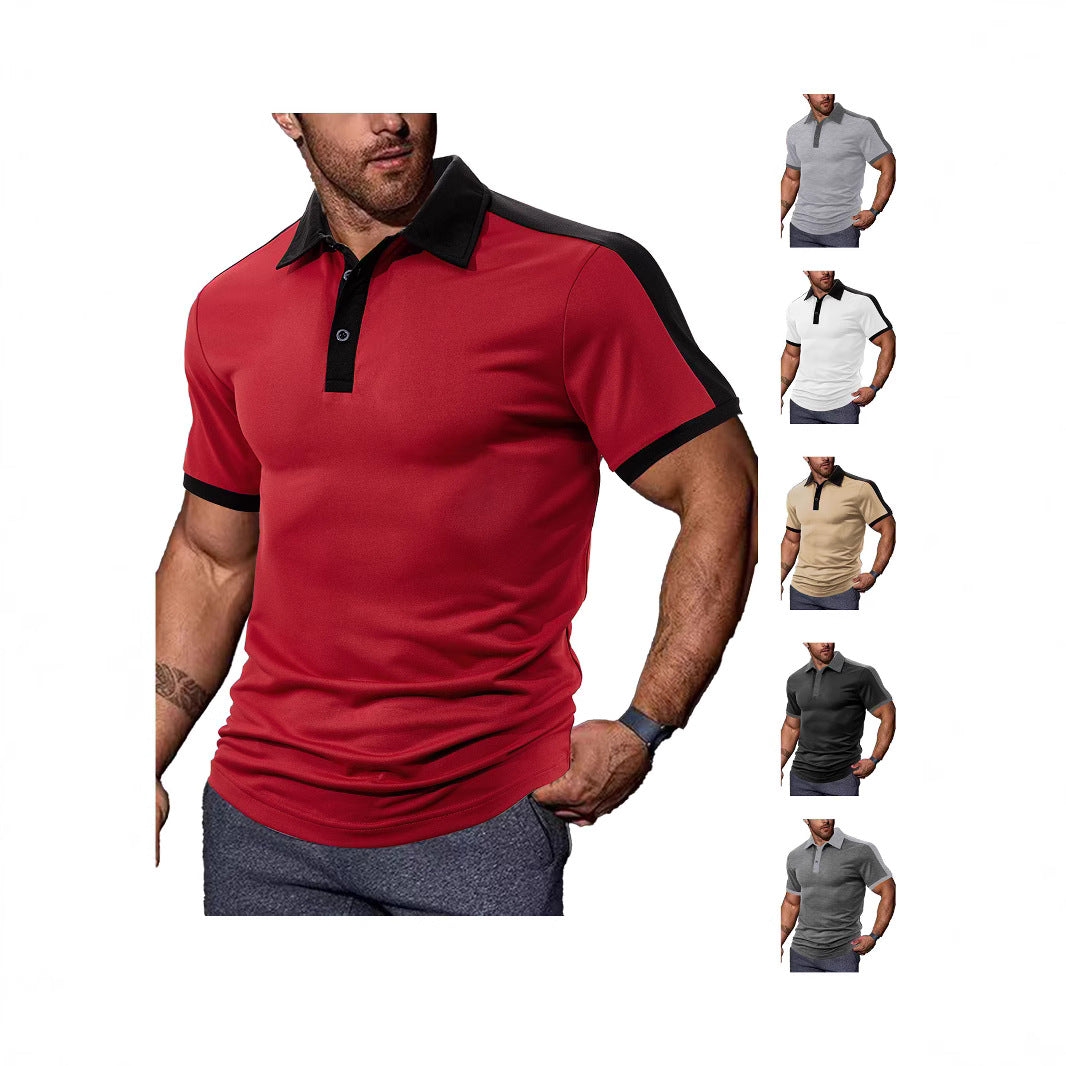 Herr Sportigt Polo-Shirt med andningsbar struktur Mirla-Eva Jonsson