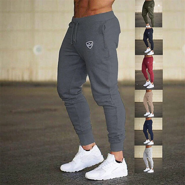 Herr Sweatpants med smal passform och elastisk midja Mirla-Eva Jonsson