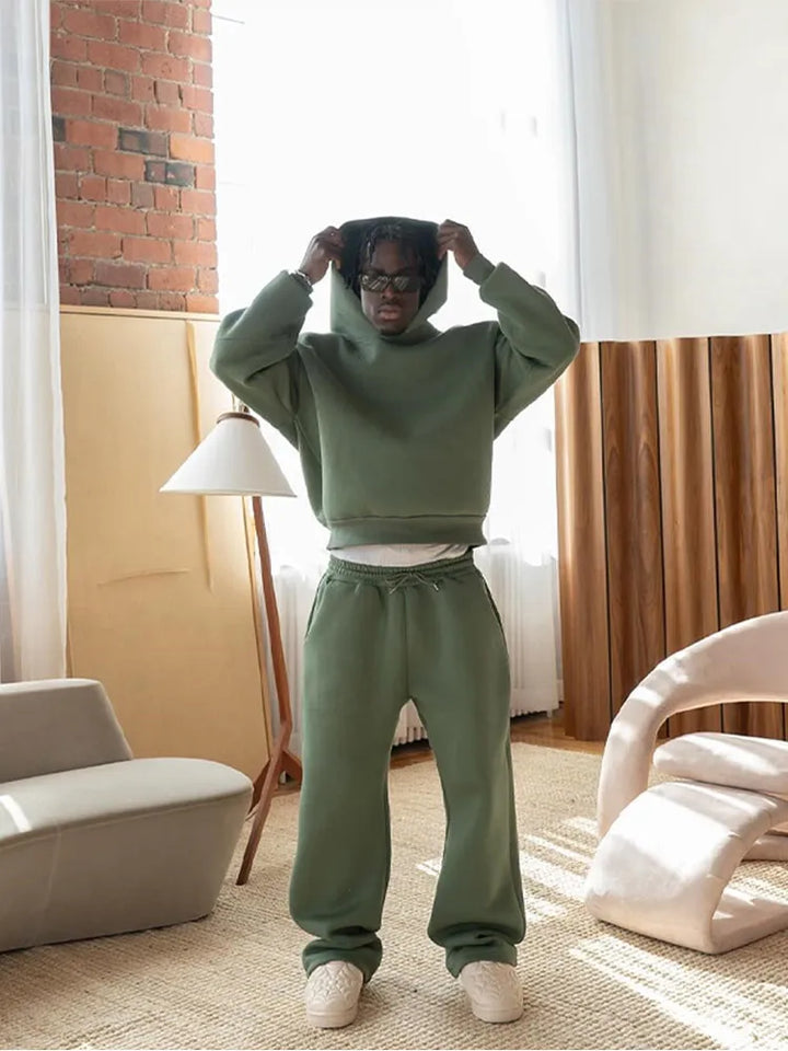 Herr Träningsdräkt i Oversized Stil med Komfort & Modern Design | Mirla-Eva Jonsson