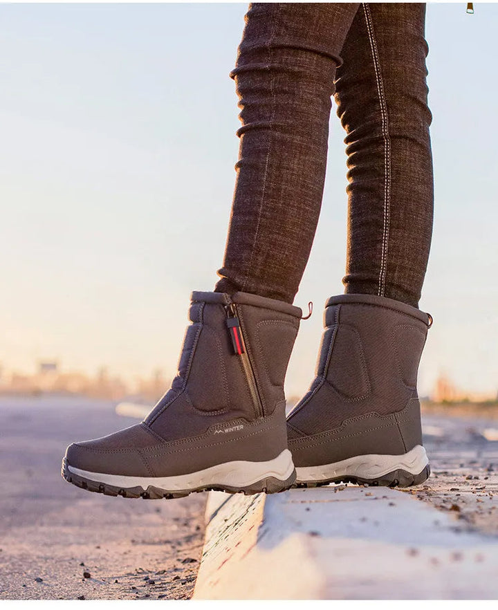 Herr Vinterkängor i Vattentätt Material med Halkfri Sula & Snöskydd | Eva Jonsson-Eva Jonsson