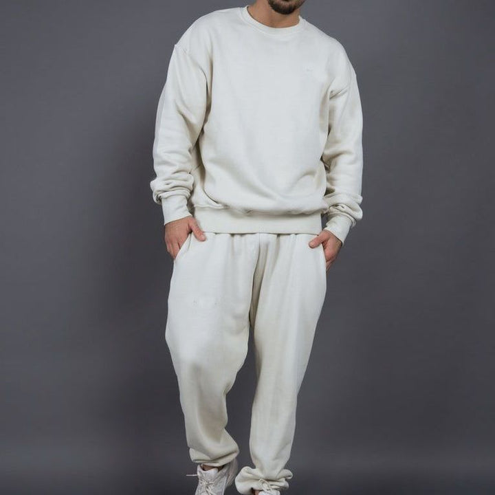 Herr bekväm sweatshirt- och joggingbyxkombination Mirla-Eva Jonsson