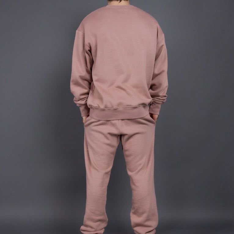Herr bekväm sweatshirt- och joggingbyxkombination Mirla-Eva Jonsson