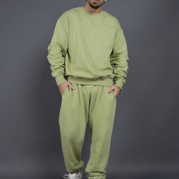 Herr bekväm sweatshirt- och joggingbyxkombination Mirla-Eva Jonsson