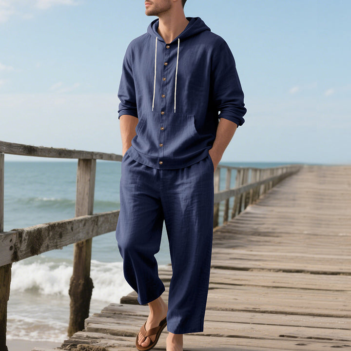 Herr casual hoodie and stylish leisure pants Mirla-Eva Jonsson