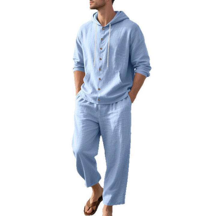 Herr casual hoodie and stylish leisure pants Mirla-Eva Jonsson
