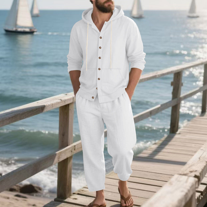 Herr casual hoodie and stylish leisure pants Mirla-Eva Jonsson