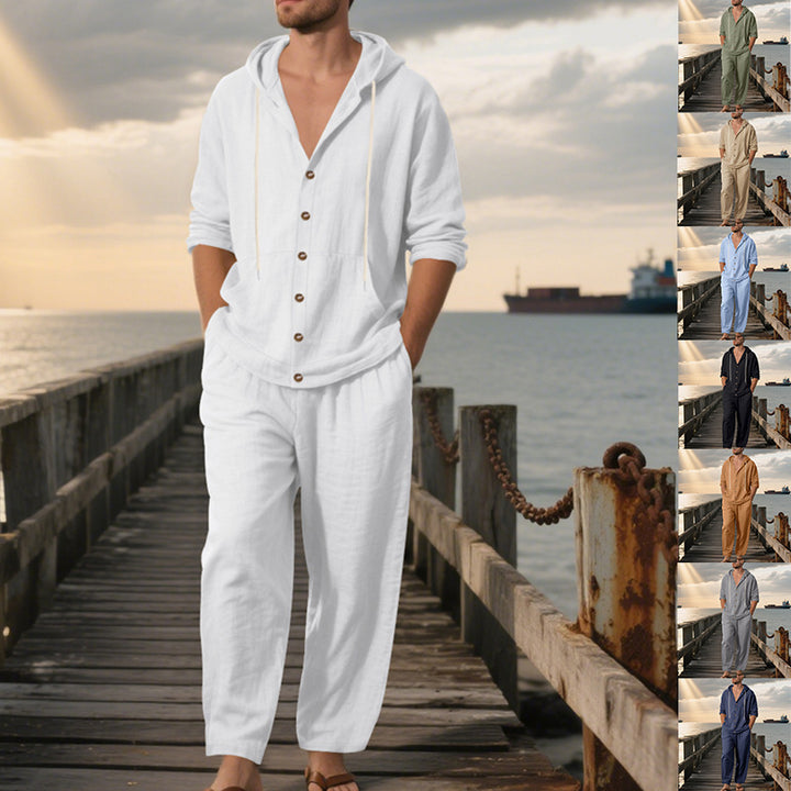 Herr casual hoodie and stylish leisure pants Mirla-Eva Jonsson
