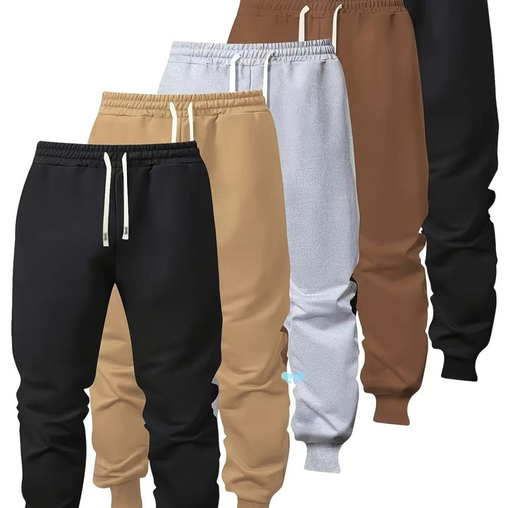 Herr elastisk joggingbyxa med sidofickor Mirla-Eva Jonsson
