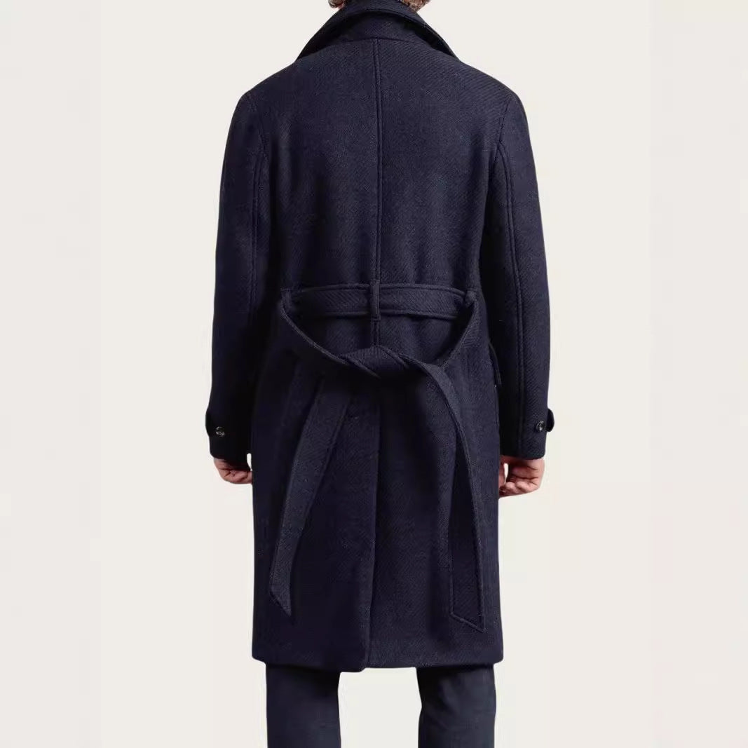Herr elegant Wool Peacoat Mirla-Eva Jonsson