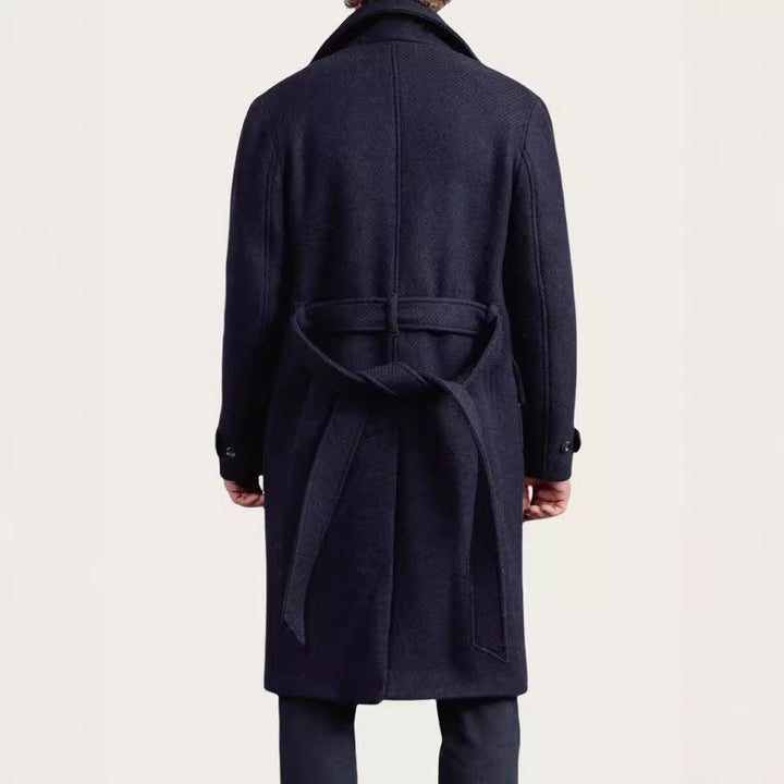 Herr elegant Wool Peacoat Mirla-Eva Jonsson